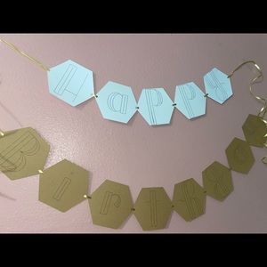 Birthday banner